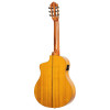 Ortega 1B-RCE170F Family Series Pro 4/4 Acoustic Guitar 6 String - Solid Spruce / Cypress Gloss Stain Yellow + Gig Bag