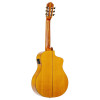 Ortega 1B-RCE170F-L Family Series Pro 4/4 Acoustic Guitar 6 String Lefty - Solid Spruce / Cypress Gloss Stain Yellow + G