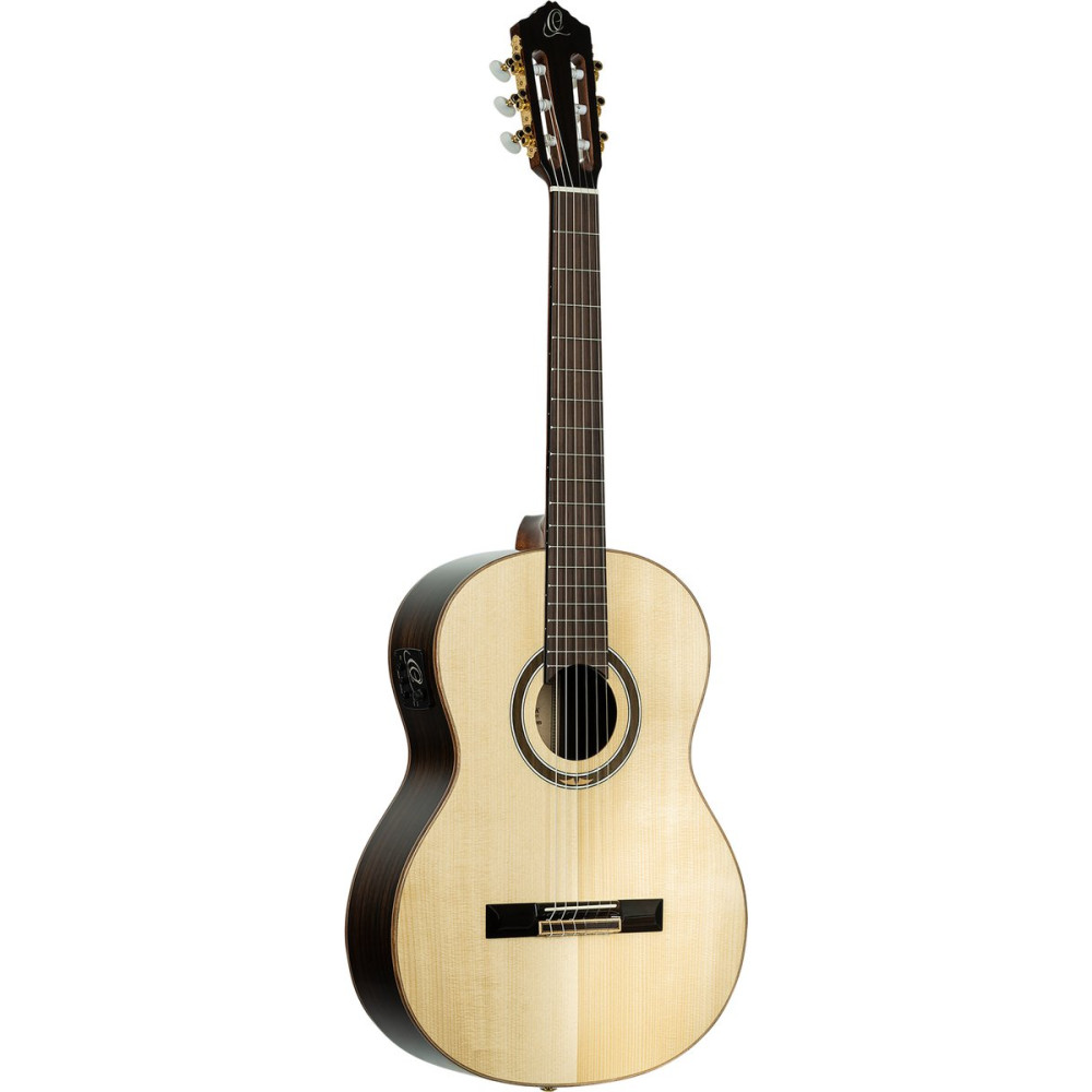 Ortega 1B-RE158RWSN Performer Series 4/4 Classical Guitar 6-String - Natural + Gig Bag