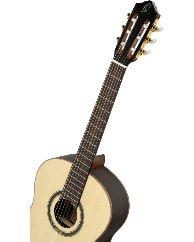 Ortega 1B-RE158RWSN Performer Series 4/4 Classical Guitar 6-String - Natural + Gig Bag