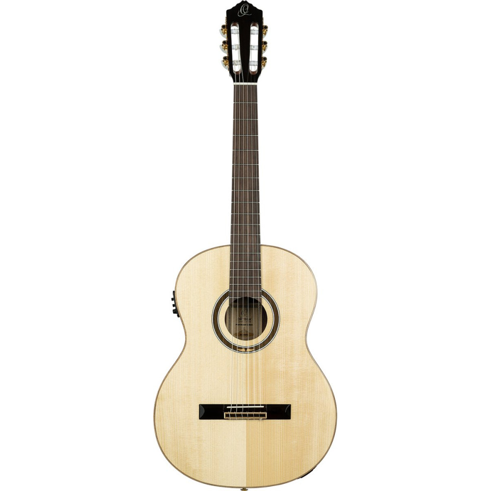 Ortega 1B-RE158RWSN Performer Series 4/4 Classical Guitar 6-String - Natural + Gig Bag