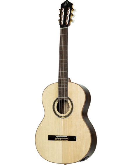 Ortega 1B-RE158RWSN Performer Series 4/4 Classical Guitar 6-String - Natural + Gig Bag