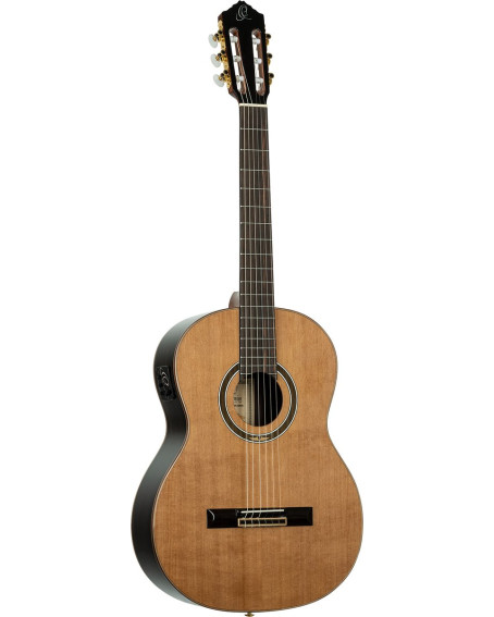 Ortega 1B-RE159RWSN Performer Series 4/4 Classical Guitar 6-String - Natural + Gig Bag