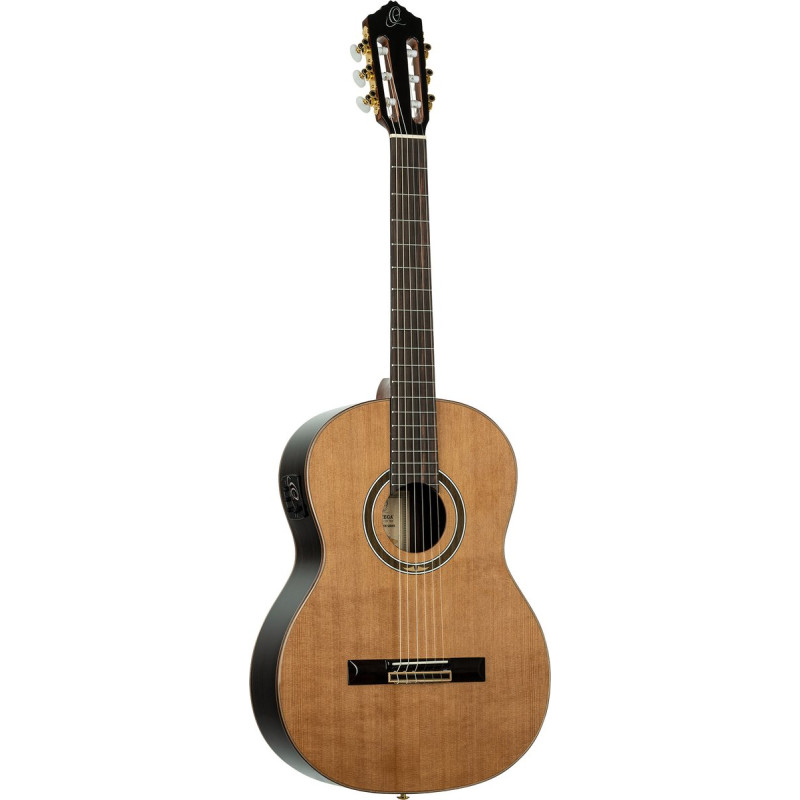 Ortega 1B-RE159RWSN Performer Series 4/4 Classical Guitar 6-String - Natural + Gig Bag