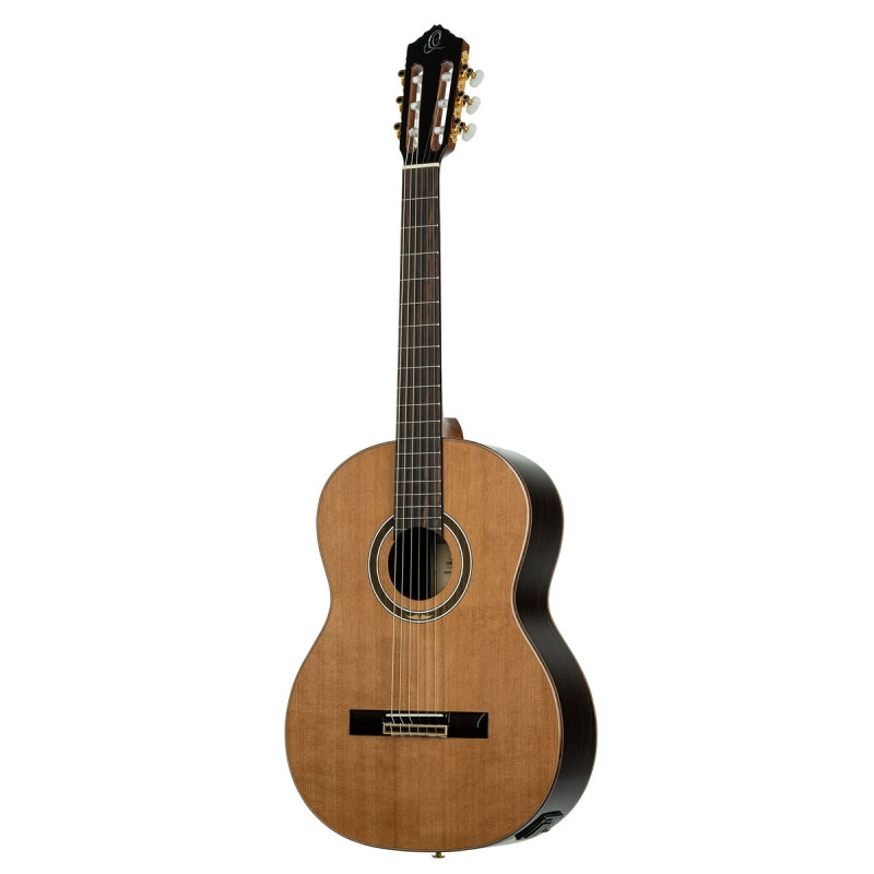 Ortega 1B-RE159RWSN Performer Series 4/4 Classical Guitar 6-String - Natural + Gig Bag