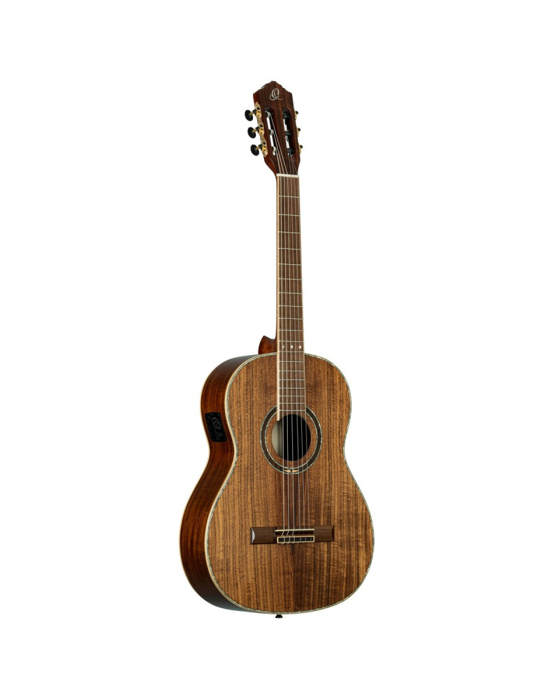 Ortega 1B-RE30TH-ACA 30th Anniversary Series 4/4 Nylon String Guitar 6-String - Natural + Gig Bag