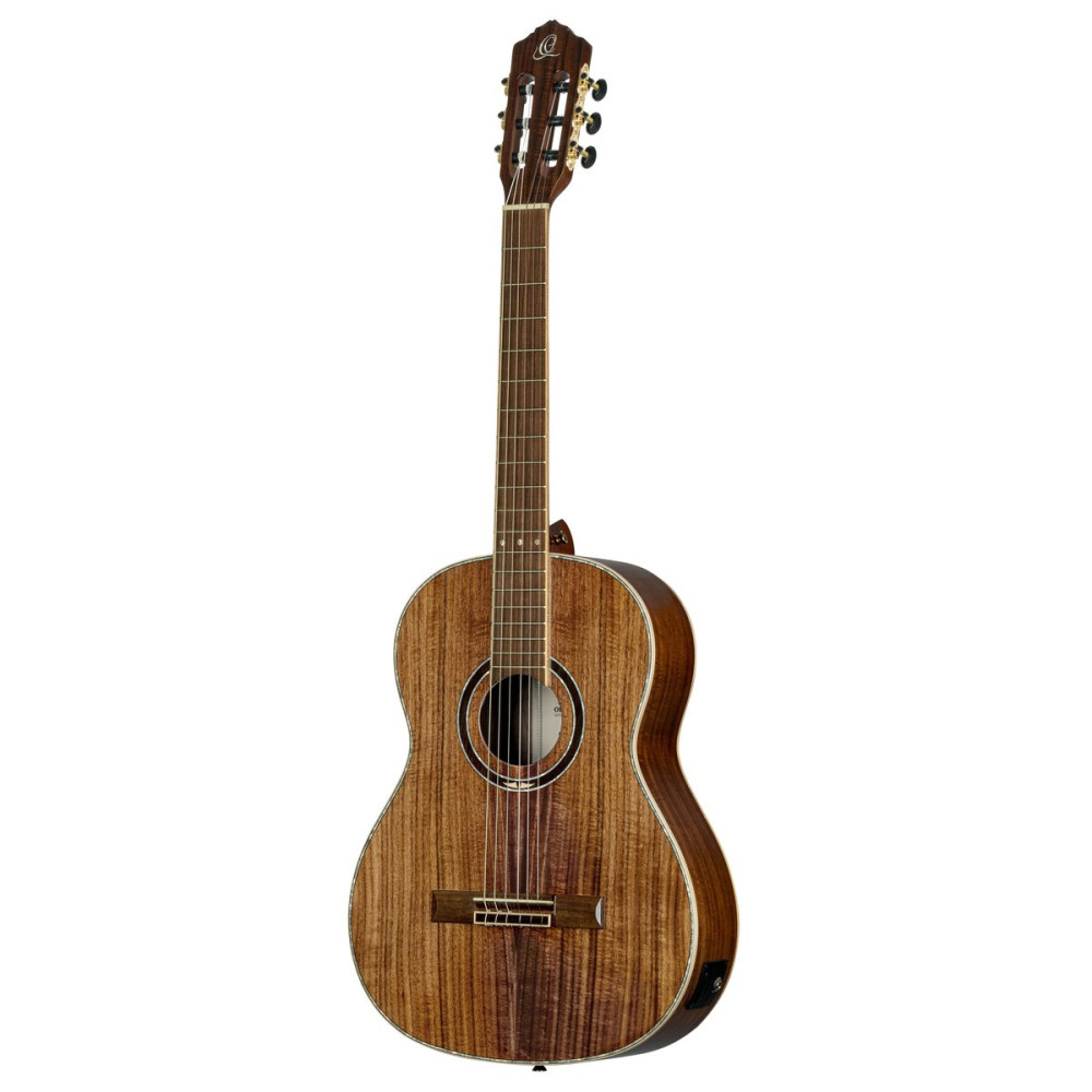 Ortega 1B-RE30TH-ACA 30th Anniversary Series 4/4 Nylon String Guitar 6-String - Natural + Gig Bag