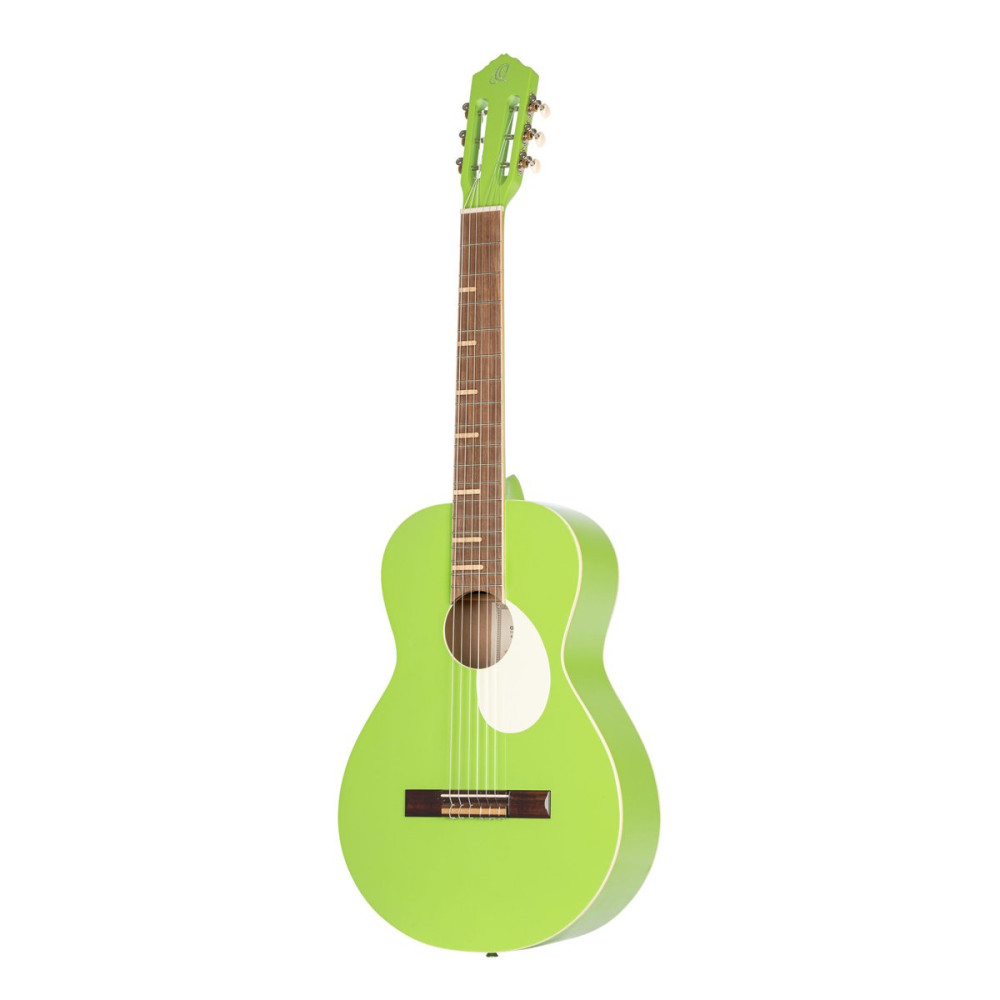 Ortega 1B-RGA-GAP Gaucho Series Acoustic Guitar 6 String - Green Apple + Bag