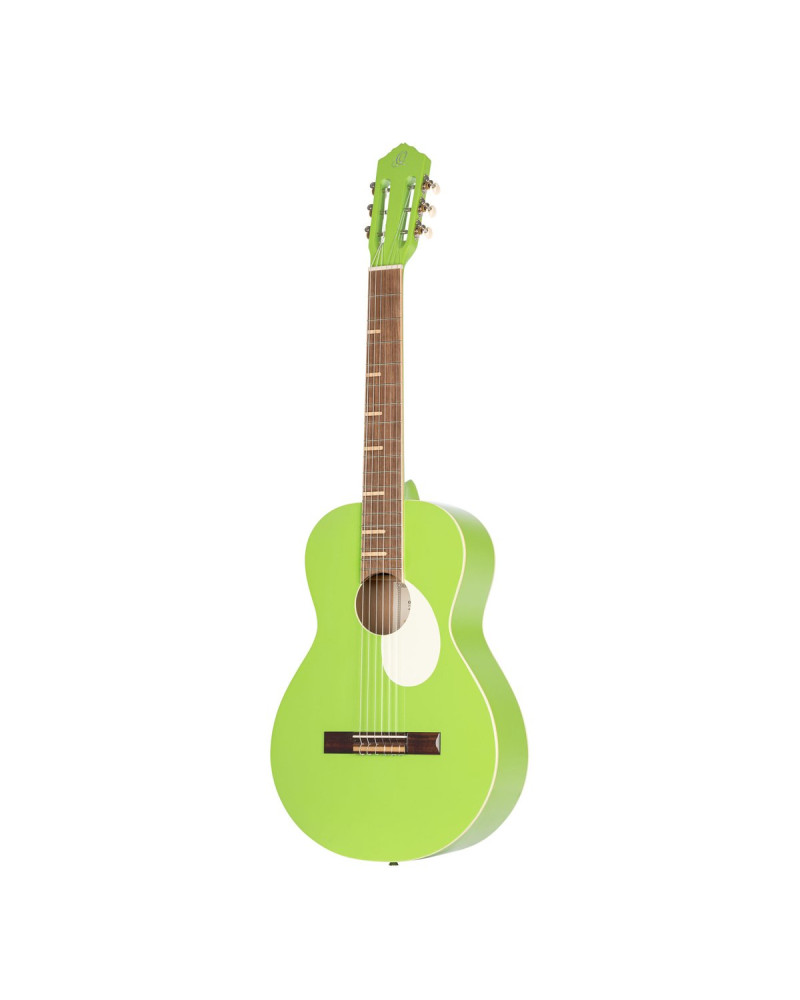 Ortega 1B-RGA-GAP Gaucho Series Acoustic Guitar 6 String - Green Apple + Bag