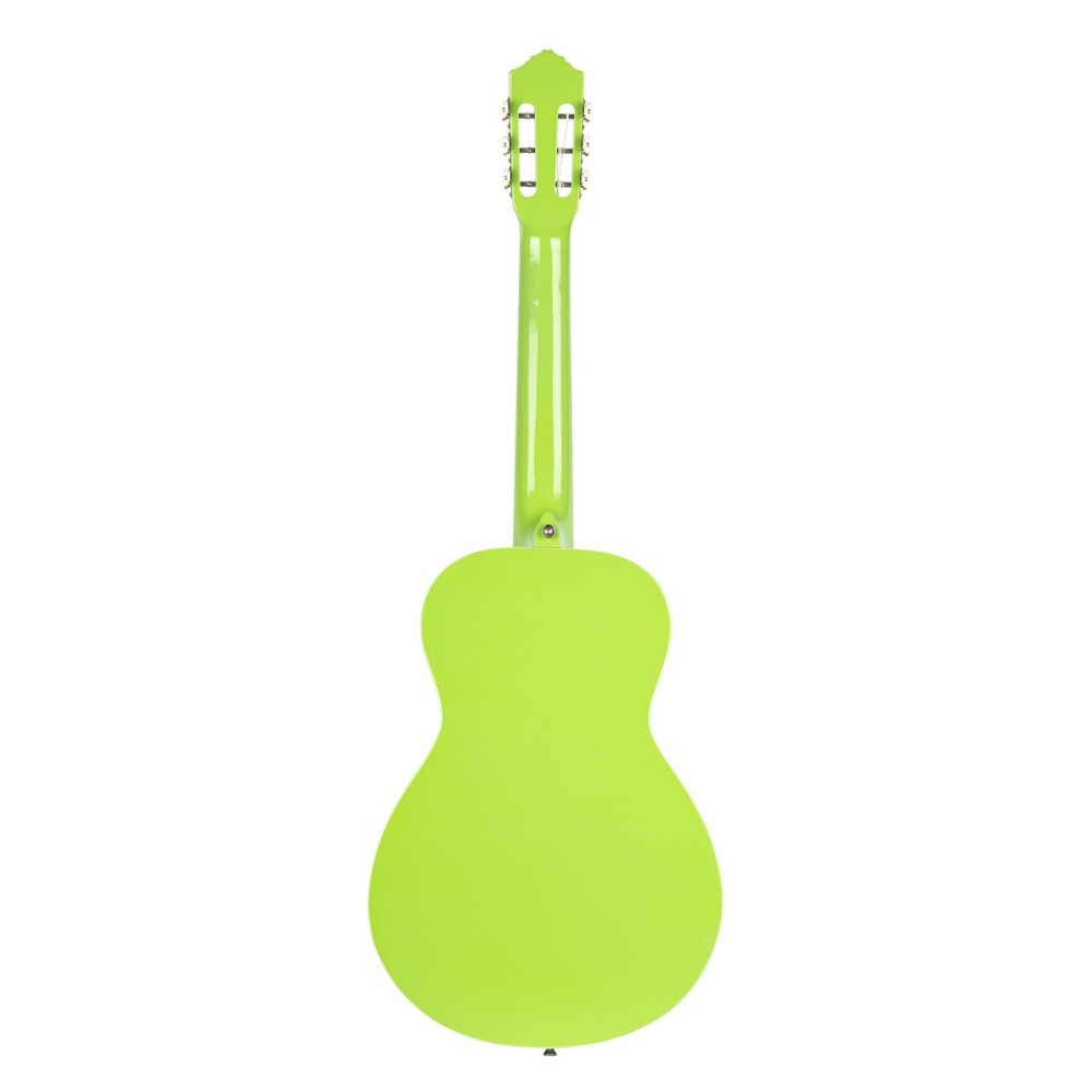 Ortega 1B-RGA-GAP Gaucho Series Acoustic Guitar 6 String - Green Apple + Bag