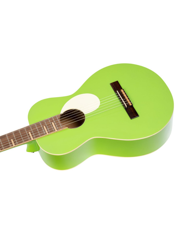 Ortega 1B-RGA-GAP Gaucho Series Acoustic Guitar 6 String - Green Apple + Bag