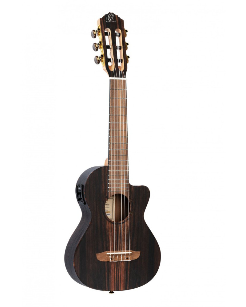 Ortega 1B-RGL5EB-CE Mini Travel Series 1/8 Guitar 6-String - Natural
