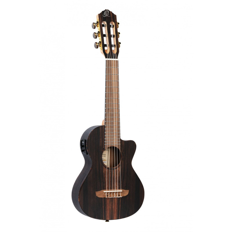 Ortega 1B-RGL5EB-CE Mini Travel Series 1/8 Guitar 6-String - Natural