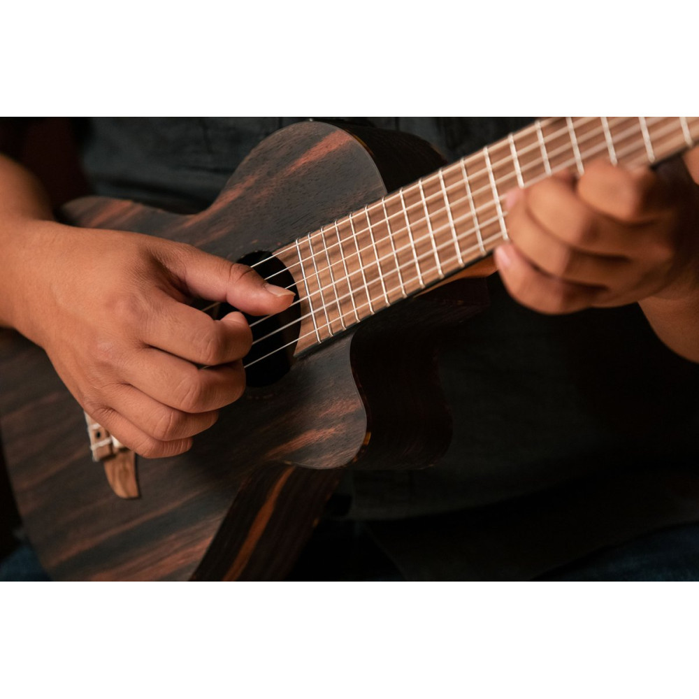 Ortega 1B-RGL5EB-CE Mini Travel Series 1/8 Guitar 6-String - Natural