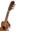 Ortega 1B-RGLE18ACA Mini Travel Series 1/8 Guitar 6 String - Acacia Natural + Bag