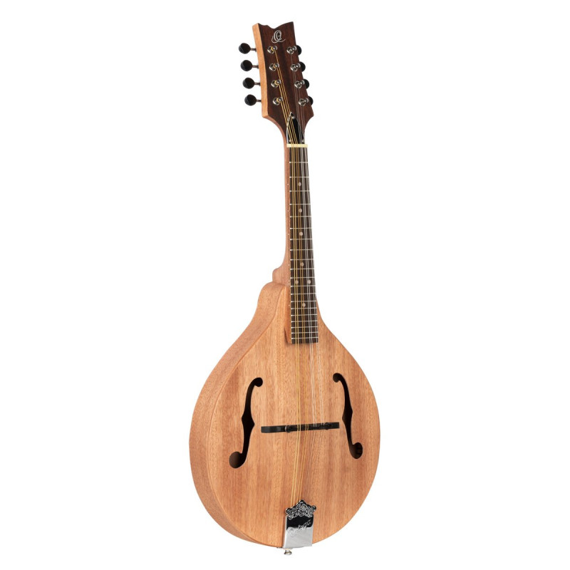 Ortega 1B-RMA5NA A-Style Series Mandoline 8 String - Mahogany Natural