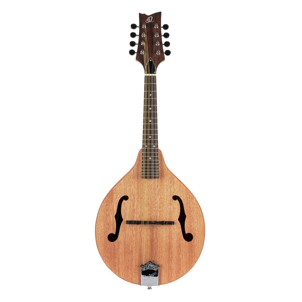 Ortega 1B-RMA5NA A-Style Series Mandoline 8 String - Mahogany Natural