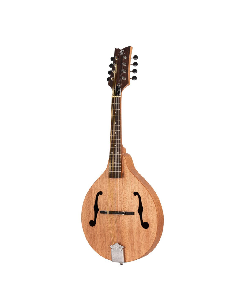 Ortega 1B-RMA5NA A-Style Series Mandoline 8 String - Mahogany Natural