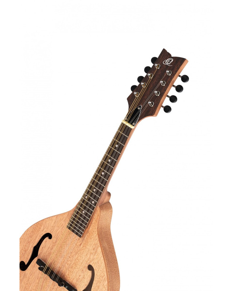 Ortega 1B-RMA5NA A-Style Series Mandoline 8 String - Mahogany Natural