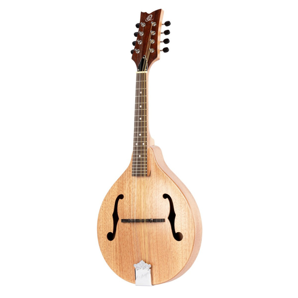 Ortega 1B-RMA5NA-L A-Style Series Mandoline 8 String Lefty - Mahogany Natural