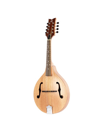 Ortega 1B-RMA5NA-L A-Style Series Mandoline 8 String Lefty - Mahogany Natural