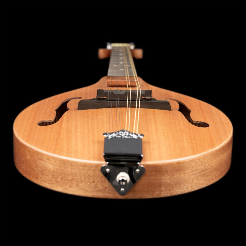 Ortega 1B-RMA5NA-L A-Style Series Mandoline 8 String Lefty - Mahogany Natural