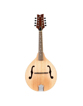 Ortega 1B-RMA5NA-L A-Style Series Mandoline 8 String Lefty - Mahogany Natural