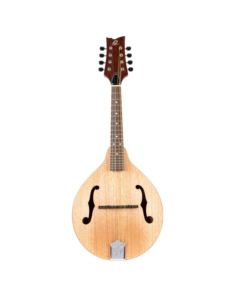 Ortega 1B-RMA5NA-L A-Style Series Mandoline 8 String Lefty - Mahogany Natural