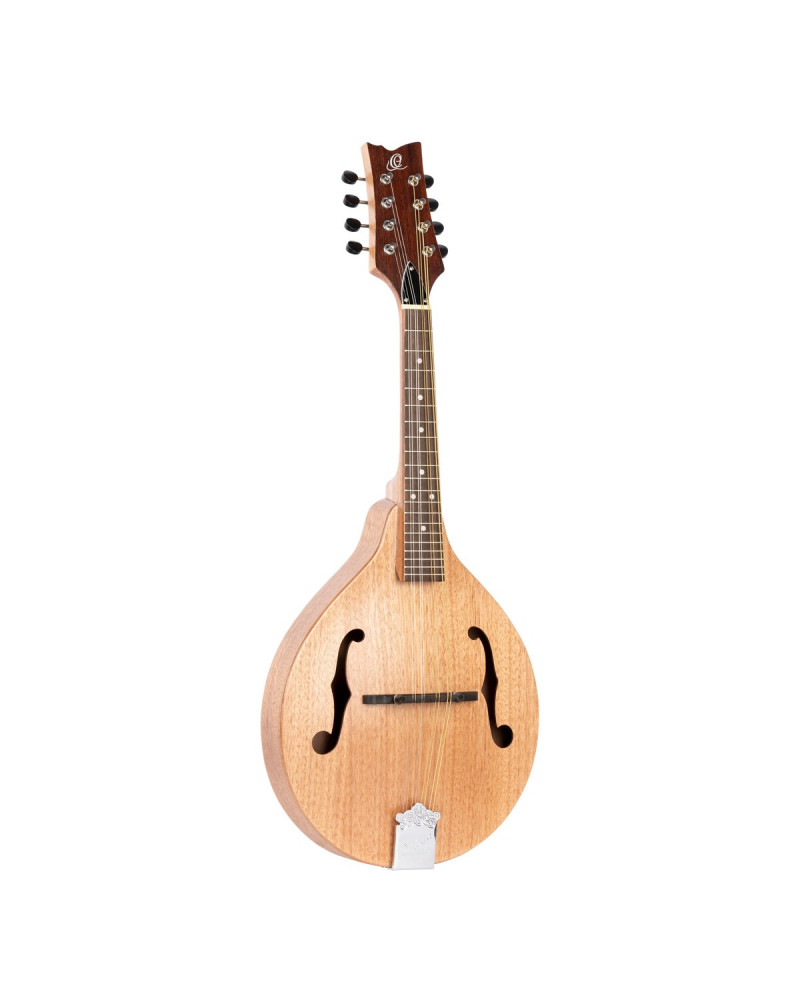 Ortega 1B-RMA5NA-L A-Style Series Mandoline 8 String Lefty - Mahogany Natural