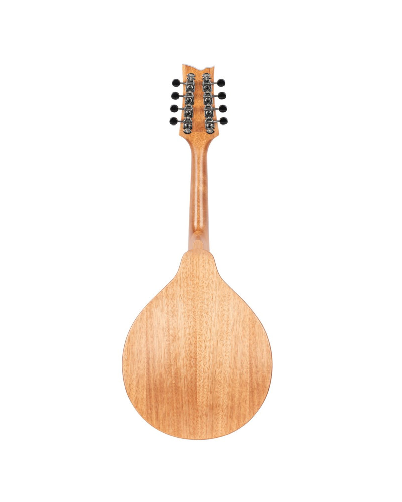 Ortega 1B-RMA5NA-L A-Style Series Mandoline 8 String Lefty - Mahogany Natural