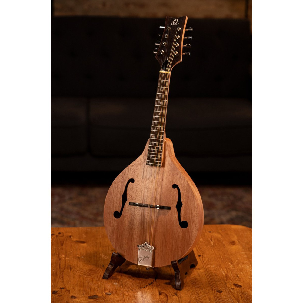 Ortega 1B-RMA5NA-L A-Style Series Mandoline 8 String Lefty - Mahogany Natural