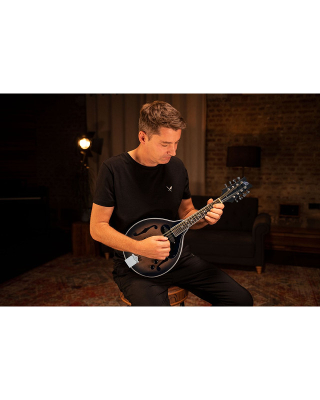 Ortega 1B-RMAE30-WB Americana Series A-Style Mandolin 8 String - Maple Satin Whiskey Burst