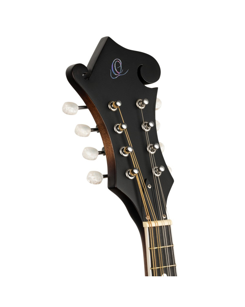 Ortega 1B-RMF30-WB Americana Series F-Style Mandolin 8 String - Spruce / Maple Satin Whiskey Burst