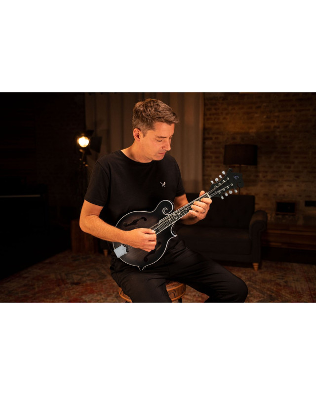 Ortega 1B-RMF30-WB Americana Series F-Style Mandolin 8 String - Spruce / Maple Satin Whiskey Burst
