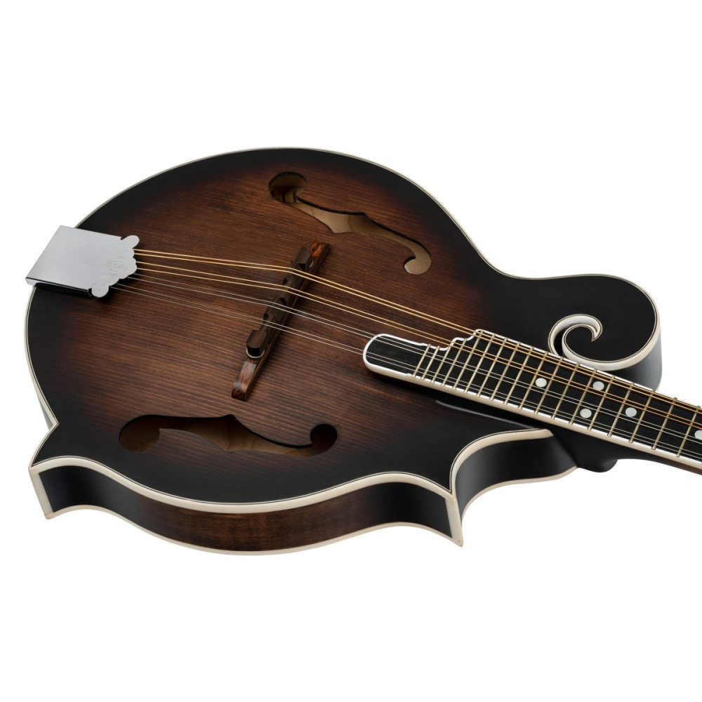 Ortega 1B-RMF30-WB Americana Series F-Style Mandolin 8 String - Spruce / Maple Satin Whiskey Burst