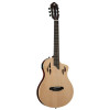 Ortega 1B-RTPSTD-NAT TourPlayer DeLuxe Nylon String Guitar 6-String - Spruce Natural + Gig Bag