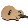 Ortega 1B-RTPSTD-NAT TourPlayer DeLuxe Nylon String Guitar 6-String - Spruce Natural + Gig Bag