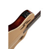 Ortega 1B-RTPSTD-NAT TourPlayer DeLuxe Nylon String Guitar 6-String - Spruce Natural + Gig Bag