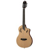 Ortega 1B-RTPSTD-NAT TourPlayer DeLuxe Nylon String Guitar 6-String - Spruce Natural + Gig Bag
