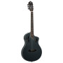 B-Grade ORTEGA TourPlayer DeLuxe Nylon String Guitar 6-String - Spruce Black + Gig Bag