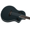 B-Grade ORTEGA TourPlayer DeLuxe Nylon String Guitar 6-String - Spruce Black + Gig Bag