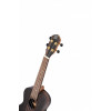 Ortega 1B-RUEB-CC-L Timber Series Concert Ukulele 4 String Lefty - Ebony Natural + Bag