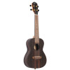 Ortega 1B-RUEB-CC-L Timber Series Concert Ukulele 4 String Lefty - Ebony Natural + Bag