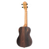 Ortega 1B-RUEB-CC-L Timber Series Concert Ukulele 4 String Lefty - Ebony Natural + Bag