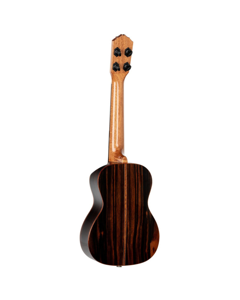 Ortega 1B-RUET-EB Elite Series Concert Ukulele 4 String - solid Ebony top + Bag