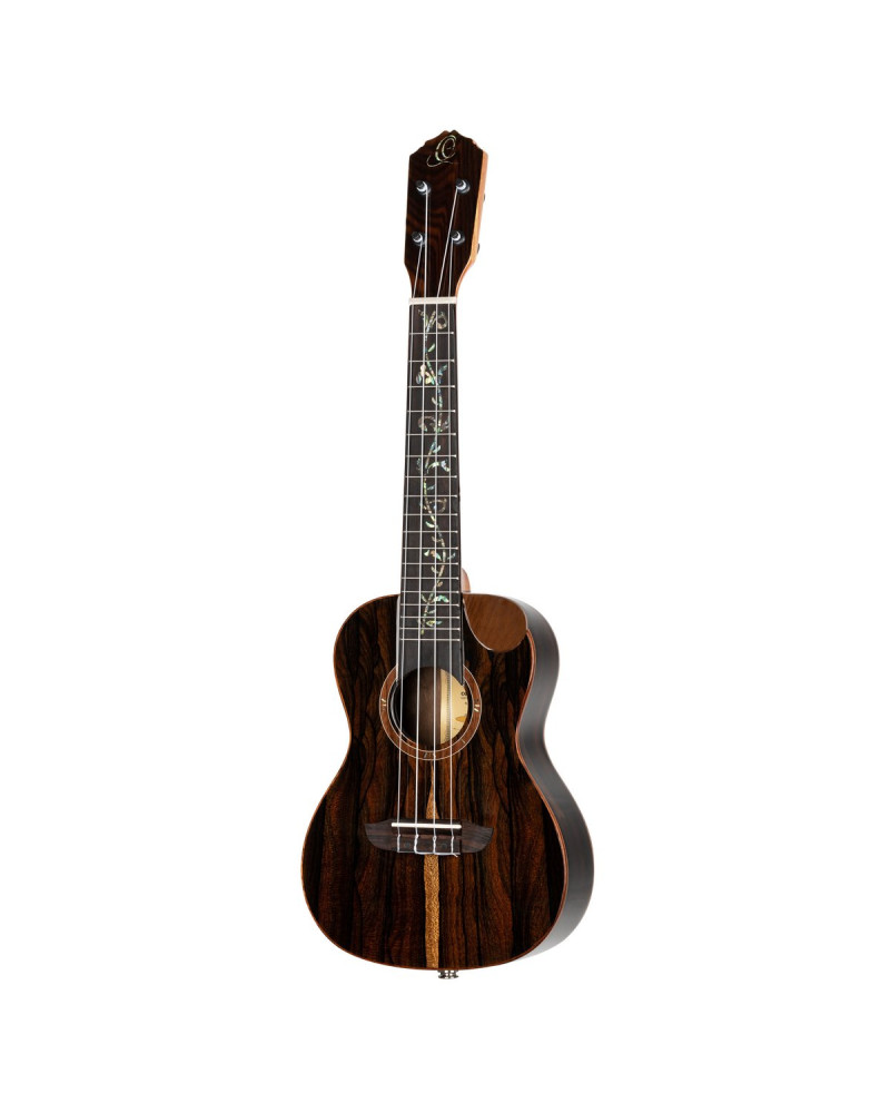 Ortega 1B-RUET-ZC Elite Series Concert Ukulele 4 String - Ziricote Top + Bag