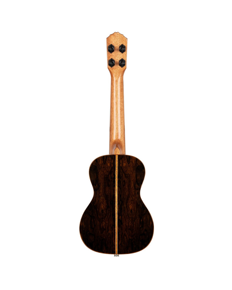 Ortega 1B-RUET-ZC Elite Series Concert Ukulele 4 String - Ziricote Top + Bag