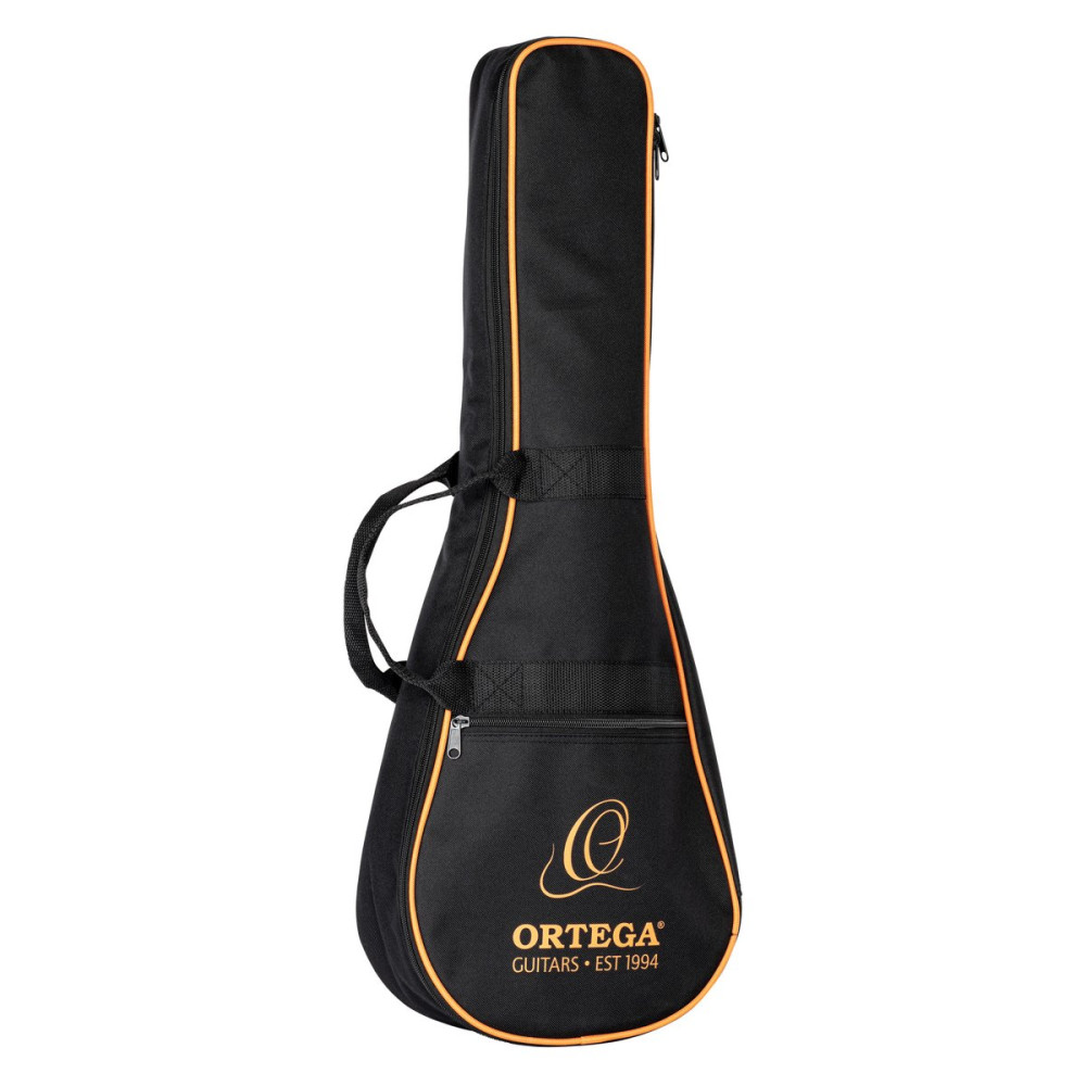 Ortega 1B-RUGA-ORG Gaucho Series Ukulele 4 String - Ortega Orange + Bag