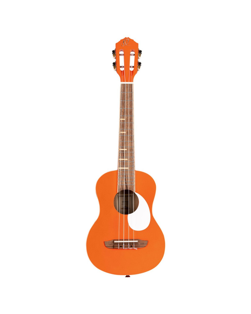 Ortega 1B-RUGA-ORG Gaucho Series Ukulele 4 String - Ortega Orange + Bag