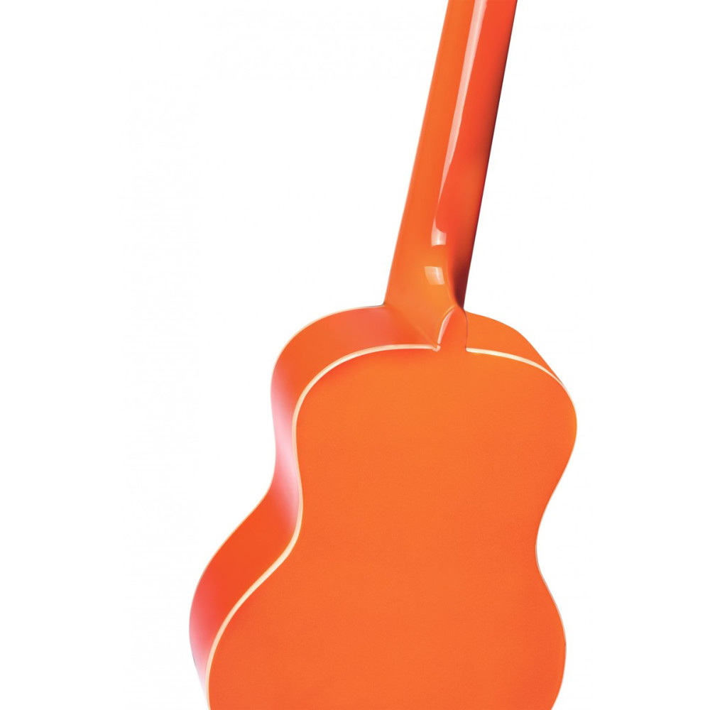 Ortega 1B-RUGA-ORG Gaucho Series Ukulele 4 String - Ortega Orange + Bag